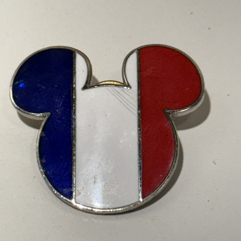 Disney Trading Pins-Epcot World Showcase-Mickey‎ Head & Ears-France